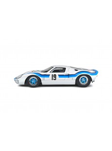 1:18 FORD GT40 MK.1 WHITE  19 E.MARTA ANGOLA CHAMPIONSHIP 1973