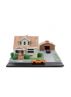 NANO  FAST AND FURIOUS DOM'S HOUSE W/2 VEHICLES  FF