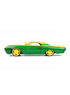 1:24 FORD THUNDERBIRD W/LOKI FIGURE GREEN MARVEL 1963